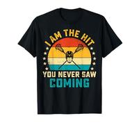 Retro I Am the Hit You Never Saw Coming - Lacrosse Player T-Shirt