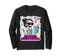Retro I Asked Myself If Im Okay and We Both Started Laughing Long Sleeve T-Shirt