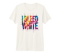 Retro I Bleed White Team Vibes Only Spirit Week My Field Day Premium T-Shirt