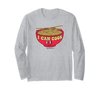 Retro I Can Cook Ramen - Funny Cooking-Related Joke Long Sleeve T-Shirt