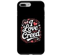 Retro I Love CREED First Name Personalized Heart Kids Women Case for iPhone 7 Plus/8 Plus