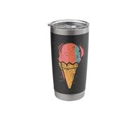 Retro Ice Cream Cone Profession Stainless Steel Insulated Tumbler