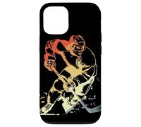 Retro Ice Hockey Guy Graphic for Boys Case for iPhone 12/12 Pro