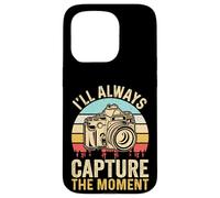 Retro I'll Always Capture The Moment Camera Photographer Case for iPhone 15 Pro