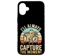 Retro I'll Always Capture The Moment Camera Photographer Case for iPhone 16 Plus