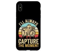 Retro I'll Always Capture The Moment Camera Photographer Case for iPhone XS Max
