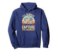 Retro I'll Always Capture The Moment Camera Photographer Pullover Hoodie