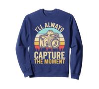 Retro I'll Always Capture The Moment Camera Photographer Sweatshirt