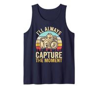 Retro I'll Always Capture The Moment Camera Photographer Tank Top