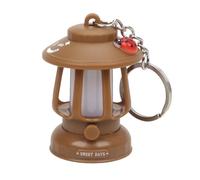 Retro Illuminated Ring USB Charging LED Light Key Ring Portable Night Light Retro Lover Gift Keychain for Camping, フリーサイズ