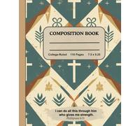 Retro Illustration Composition Notebook: College Ruled Journal for School, Office, Sermon Notes, or Personal Writing