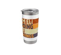 Retro I'm ELI Doing ELI Things Funny Birthday Joke Stainless Steel Insulated Tumbler