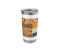 Retro I'm Joseph Doing Joseph Things Funny Birthday Joke Stainless Steel Insulated Tumbler