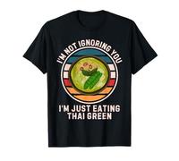 Retro I'm Not Ignoring You I'm Just Eating Thai Green Curry T-Shirt