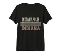 Retro Indianapolis Indiana Premium T-Shirt