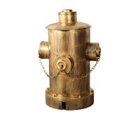 Retro Industrial Fire Hydrant Shape Pedal Trash Can, Large Capacity Metal Waste Bin for Bars, Homes, Cafes, and Shops - Sturdy Outdoor Waste Container