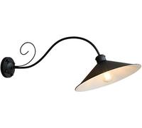 Retro Industrial Outdoor Wall Sconce with Iron Waterproof Shade, Farmhouse Antique Exterior Wall Light,Contemporary Dining Room