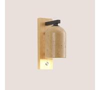 Retro Industrial Wall Lamp, Dining Room Decorative Lighting, Natural Stone Wall Mounted Bedside Adjustable Reading LED Light Sconce,6W LED Wall Lamp d Wall Lighting Fixture.,S
