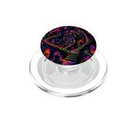 Retro Infinite Staircase Cosmic Vintage Style Art PopSockets PopGrip for MagSafe