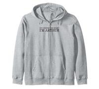Retro-Inspired Arthur Tee | Funny Name Graphic for Friends Zip Hoodie