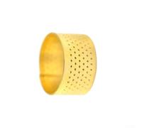Retro-Inspired Finger Protector Thimble Ring for Needlework Crafts Including Embroidery Cross Stitch and Mending (100pcs)