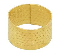 Retro-Inspired Finger Protector Thimble Ring for Needlework Crafts Including Embroidery Cross Stitch and Mending (1pc)