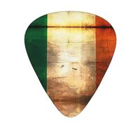 Retro Irish flag Guitar picks, 12-pack of wear-resistant guitar picks for guitar, bass, electric guitar, ukulele, thin, medium and heavy