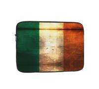 Retro Irish Flag Printed 12 inch Computer Sleeve, Portable Computer Bag, Suitable for laptops and Tablets