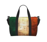 Retro Irish Flag Prints Handbag Crossbody Travel Bag Comfortable Lightweight and Waterproof Suitable for Travel and Everyday Use.