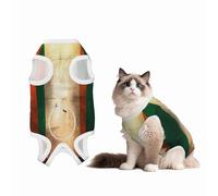 Retro Irish Flag Recovery Suit for Dogs Cats After Surgery,Pet Recovery Shirt, Dog Onesies Pet Surgery Recovery Suit
