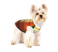 Retro Irish Flag Small Pet Cotton Shirts Large - Breathable, Soft, Comfortable and Stylish for Daily Wear