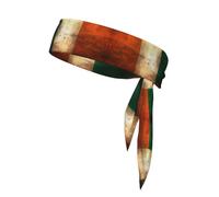 Retro Irish Flag Sports Headscarf, Men and Ladies Dress Headwear, Fitness, Running, Yoga, Sweat -Absorbing Headband