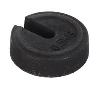 Retro Iron Orthopedic Traction Counterweight 0.5kg for Clinical Use | Slotted Black Design, Precise Weight Control, Stable Balance, Compatible with Devices and Industrial Calibration