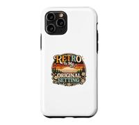 Retro Is My Original Setting Funny Vintage 1975 Case for iPhone 11 Pro