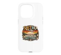 Retro Is My Original Setting Funny Vintage 1975 Case for iPhone 15 Pro