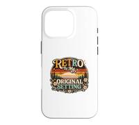 Retro Is My Original Setting Funny Vintage 1975 Case for iPhone 16 Pro