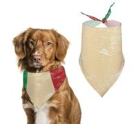 Retro Italy Flag Dog Bandanas,Adjustable Neck Pet Scarf for Small to Large Pets,Stylish And Comfortable Accessories for Dogs & Cats
