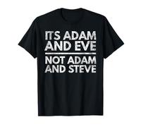 Retro It's Adam and Eve not Adam and Steve T-Shirt