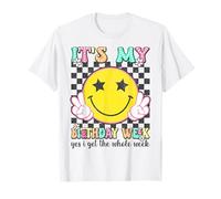 Retro It's My Birthday Week Yes I Get The Whole Week T-Shirt