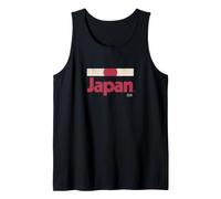 Retro Japan Flag Nihon Japanese Tank Top