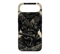 Retro Japanese Anime Samurai Katana Zen Cherry Blossom art Case for iPhone Air