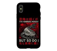 Retro Japanese Gothic Catfish The Horrors Persist But So Do Case for iPhone X/XS