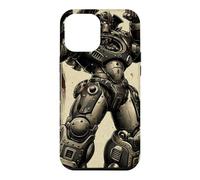 Retro Japanese Mech Anime Robot Vintage Kanji Sci-Fi Case for iPhone 12 Pro Max