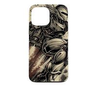 Retro Japanese Mech Anime Robot Vintage Kanji Sci-Fi Case for iPhone 13 Pro Max