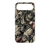 Retro Japanese Mech Anime Robot Vintage Kanji Sci-Fi Case for iPhone Air