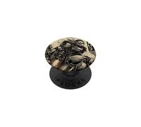 Retro Japanese Mech Anime Robot Vintage Kanji Sci-Fi PopSockets Adhesive PopGrip