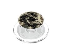 Retro Japanese Mech Anime Robot Vintage Kanji Sci-Fi PopSockets PopGrip for MagSafe