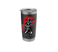 Retro Japanese Samurai Warrior Art Vintage Fighter Ronin Stainless Steel Insulated Tumbler