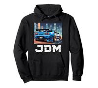Retro JDM Japanese Drift Race Tuned Car Tokyo Skyline Gift Pullover Hoodie