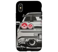 Retro JDM Japanese Drift Racing Tuning Car SkylineR34 Case for iPhone X/XS